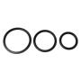 JaneMO Silicone Soft Rings Men