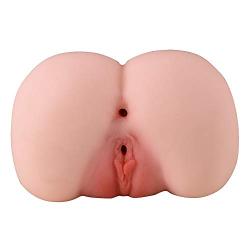 Timoxd 3D Simulation Soft Sleeve Men Pleasure Gift Ideas 100% Waterproof Ass (Color : Skin)