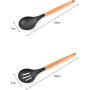 SKYyao Kitchen utensil set Silicon Bakelite handle kitchenware 9-piece set non-stick spatula spoon tool Set silicone + wood