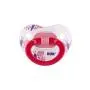 NUK Glow-in-The-Dark Orthodontic Pacifiers, Girl, 6-18 Months, 2-Pack
