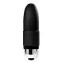 Daylove Finger Vibrant Toy for Couple - Black Silicone Wonderful Finger Massager Stimulation Vibrating Waterproof Body Massager Toys