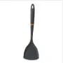 Silicone kitchenware integrated non-stick pan shovel kitchen tools high temperature cooking shovel,Gray