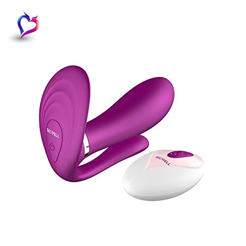 Wearable Remote Control G-Spot, Clitoris & Anal Waterproof Silicone Butterfly Vibrator Dildo Adult Sex Toy