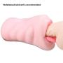 Double-Heads Pocket Soft Silicone Male Training Tool Mens Hands Free Relax Toy