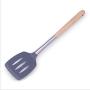 Kitchenware, silicone stainless steel kitchen utensils, non-stick special heat-resistant cooking spoon shovel spoon, cooking pot shovel,leakingshovel