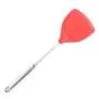 Hjyi Kitchen Cooking Silicone kitchenware long handle stainless steel silicone spatula cooking spoon shovel non-stick pot resistant to high temperature shovel