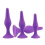 4pcs Silicone Trainer Starter Set Toy for Women Purple
