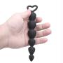 Heart-Shaped Silicone Trainer Kit-B?tt Plugs Beads Massage Toys Back