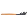 Runshiwan Wood Handle Silicone Kitchenware Non-stick Cooking Utensils (Noodles Scoop)