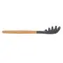 Runshiwan Wood Handle Silicone Kitchenware Non-stick Cooking Utensils (Noodles Scoop)