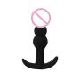 Knowwest Adùlt ?màl Beads Silicone B-ütt Plùg Sèx Product Toy for Anus Muscles Trainer Set