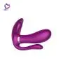 Wearable Remote Control G-Spot, Clitoris & Anal Waterproof Silicone Butterfly Vibrator Dildo Adult Sex Toy