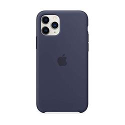 Apple Silicone Case (for iPhone 11 Pro) - Midnight Blue