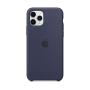 Apple Silicone Case (for iPhone 11 Pro) - Midnight Blue