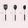 SKYyao Kitchen utensil set Kitchen tools Stainless steel tube handle silicone kitchenware set silicone stainless steel
