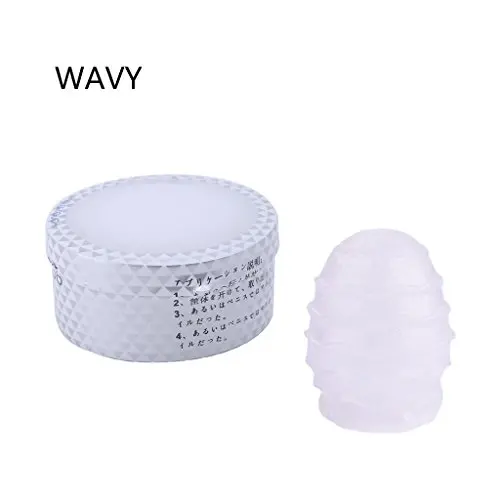 O-GAME Pocket Male Masturabators Cup Medical Silicone Clear Realistic Toy for Men