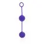 CalExotics Posh Silicone “O” Balls - Ben Wa Kegel Weights - Pelvic Floor Exercise - Adult Sex Toys - Purple