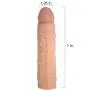 1" Penis Extension - Realistic Cock Sleeve - Adds Length and Girth