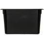 Carlisle 3066903 StorPlus Third Size Food Pan, Polycarbonate, 8" Deep, Black
