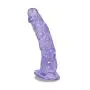 Suction Cup Silicone Large Women to Toys 7.87 Inch - Blue
