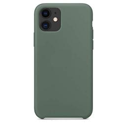 Maycase Compatible for iPhone 11 Case, Liquid Silicone Case Compatible with iPhone 11 (2019) 6.1 inch (Pine Green)