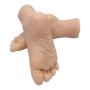 1 Pair Silicone Life Size Child Mannequin Foot Display Jewerly Sandal Shoe Sock Display Art Sketch