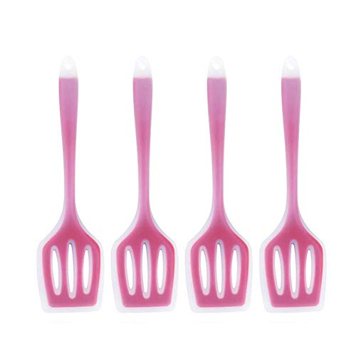 NITRIP Silicone Slotted Turner with Long Handle Cooking Tool Kitchenware, 11.61 3.03 in
