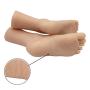 Silicone Life Size Child Mannequin Foot 1 Pair Display Jewerly Sandal Shoe Sock Display Art Sketch