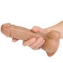Lfcmf 7.7 inch Realistic Massager Toys Lifelike Silicone-D?ld? with Suction Cup for Women
