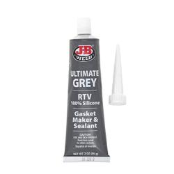 J-B Weld 32327 Ultimate Grey RTV Silicone Gasket Maker and Sealant - 3 oz.