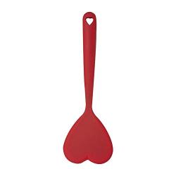 Kitchen Utensils Pink With Best Design, Silicone Spoon Heart Shaped Wood Utensil Soup Kitchenware Bakeware - Fackelmann Spoon, Metal Cooking Spoon, Food Spatula, Spoons Wooden, Spoon Kid