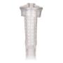 CalExotics Optimum Series Stroker Pussy Pump Sleeve - Male Silicone Masturbation Sleeve - 6.25 Inch Adult Male Masturbator Sex Toy ? Clear