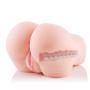 3D Realistic Pussy Ass Masturbator for Couples Male, Hismith Lifesize Vagina Anal Butt Love Doll Sex Toy with Two Strings of Stimulation Pearls (Pussy with Stimulation Pears)