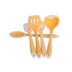 HIOFFER 5PCS Silicone Kitchenware Suit Kitchen Tools Set for Kitchen, Hotel and Restaurant