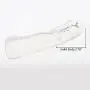 Extender Enlarger Extension Sheath Elastic Long Lasting Time Size Sleeve Stamina Enhancer (Crystal) 02