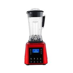 Automatic Digital Touchscreen 3Hp 2L Professional Blender Mixer Juicer High Power Food Processor Green Fruit Smoothies,Red,Au Plug