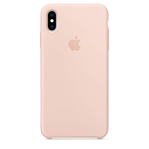 iPhone iPhone XR Liquid Silicone Case Fits iPhone XR (6.1 inch), Gel Rubber Protection Shockproof Cover Case with Soft Microfiber Cloth Lining Cushion (Pink Sand)