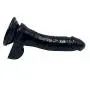 HLOHG 7 Inch P?&cket P?&ssys Male Women D-í-l&dǒ Silicone Material Great Toys (Black)
