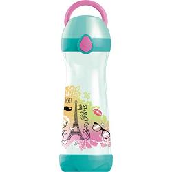 Maped Picnik Concept 871611 Spillproof Water Bottle, 19.6 oz, Paris