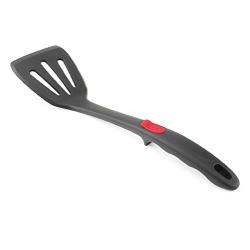 Silicone kitchenware set silicone spatula spatula silicone colander silicone shovel silicone rice spoon (7 sets) JF (Color : Grey leak shovel)