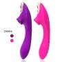 Wytinug Toy 9 Speed Silicone Suckǐng Vibe Clǐtorǐal G Spotter Dillo Suc-ker Mssager Rechargeable for Women