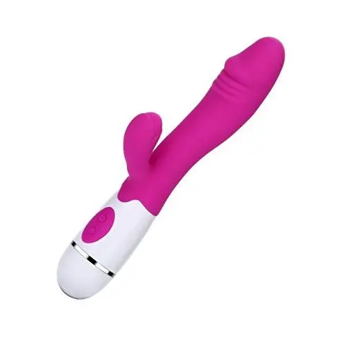 XSTY Upgrading Second-generation 10 Modes ,Silicone Vibrators,Wand Massage,G Spot Vibrator, Vibration Massager, Massage Sticks,Dildo,Adult Sex Toy (purple)