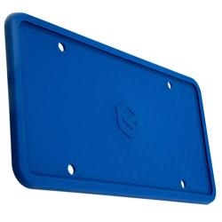 Rightcar Solutions Flawless Silicone License Plate Frame - Rust-Proof. Rattle-Proof. Weather-Proof. - Blue