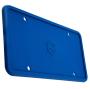 Rightcar Solutions Flawless Silicone License Plate Frame - Rust-Proof. Rattle-Proof. Weather-Proof. - Blue