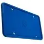 Rightcar Solutions Flawless Silicone License Plate Frame - Rust-Proof. Rattle-Proof. Weather-Proof. - Blue