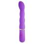 WELLWANTED 10 Modes Silicone G-Spot Vibration Clitoral Stimulate Masturbation Massager Sex Toy for Women, Purple, 6.4 Ounce