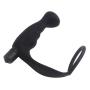 Finance Plan Clearance Sale Men Silicone G-spot Vibration Penis Ring Anal Plug Massager Adult Toys