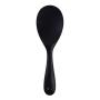 Eleusine 4 Piece Silicone Kitchenware Cooking Spoon Spatula Scoop Rice Spoon Set Kitchen Tool （Black）