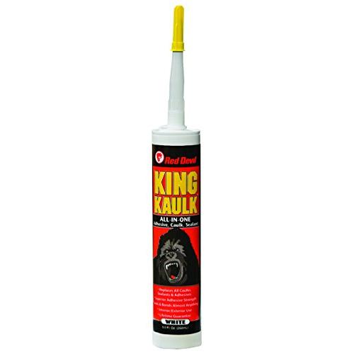 Red Devil 0956 King Kaulk Hybrid Polymer, White, 9.0-Ounce
