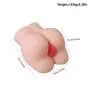 Heiyy 3D Dolls Mens Male Adult Toys,Best Men Couples 3D Realistic Lifelike Toys for Men Male with 2 Entries Artificial Silicone Cup Underwear Soft Hands Free (Color : Skin)